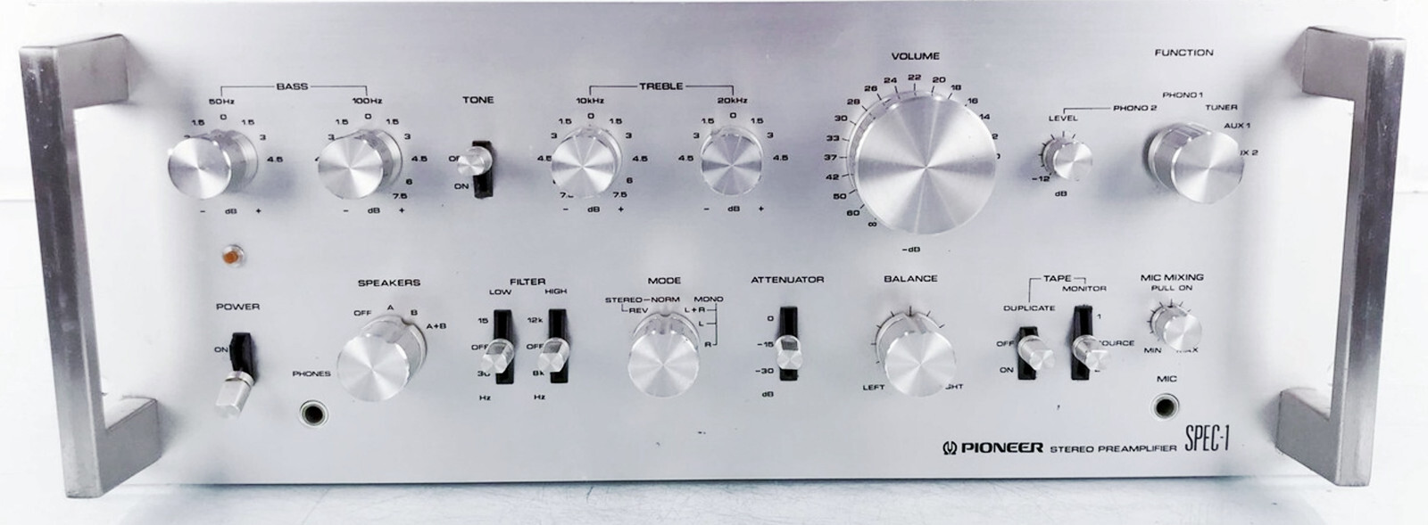 Pioneer Spec-1 / C-77 Preamplifier Professional Restoration Repair Service