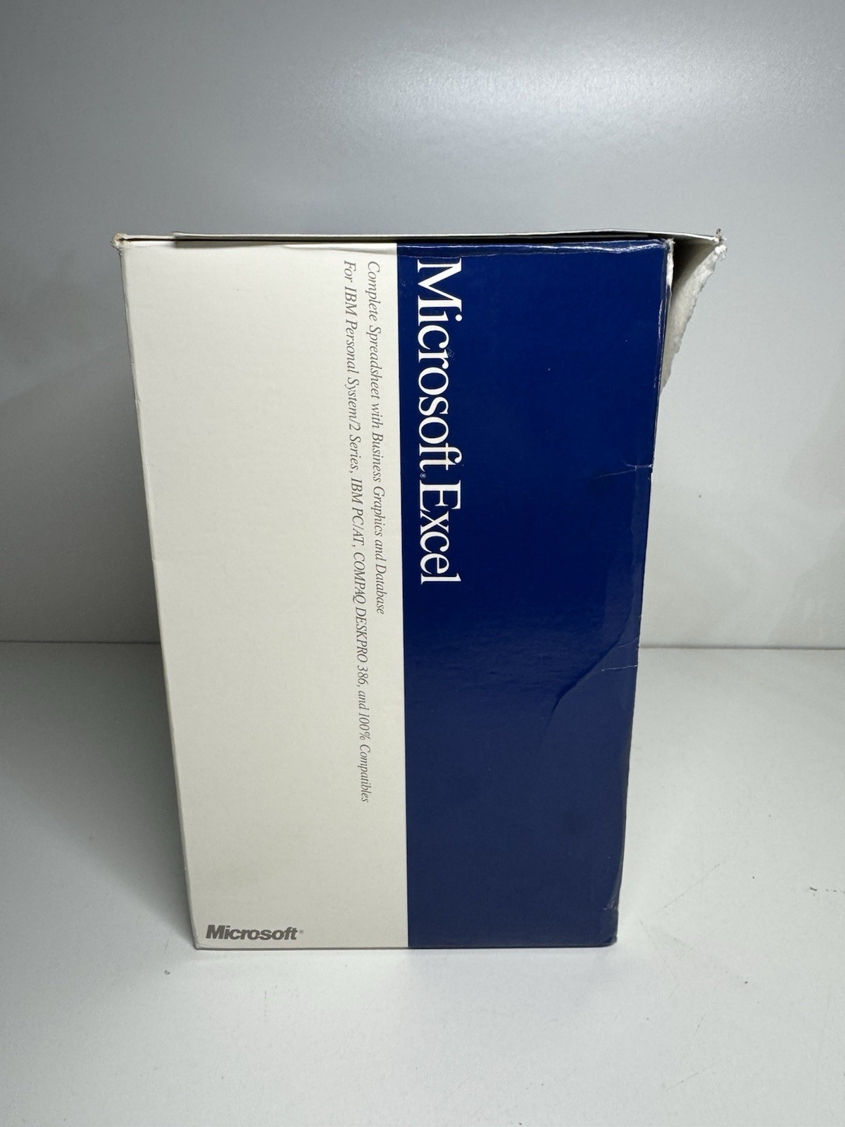 Microsoft Excel for Windows 3.5" Floppy, 1988 Vtg New Unused
