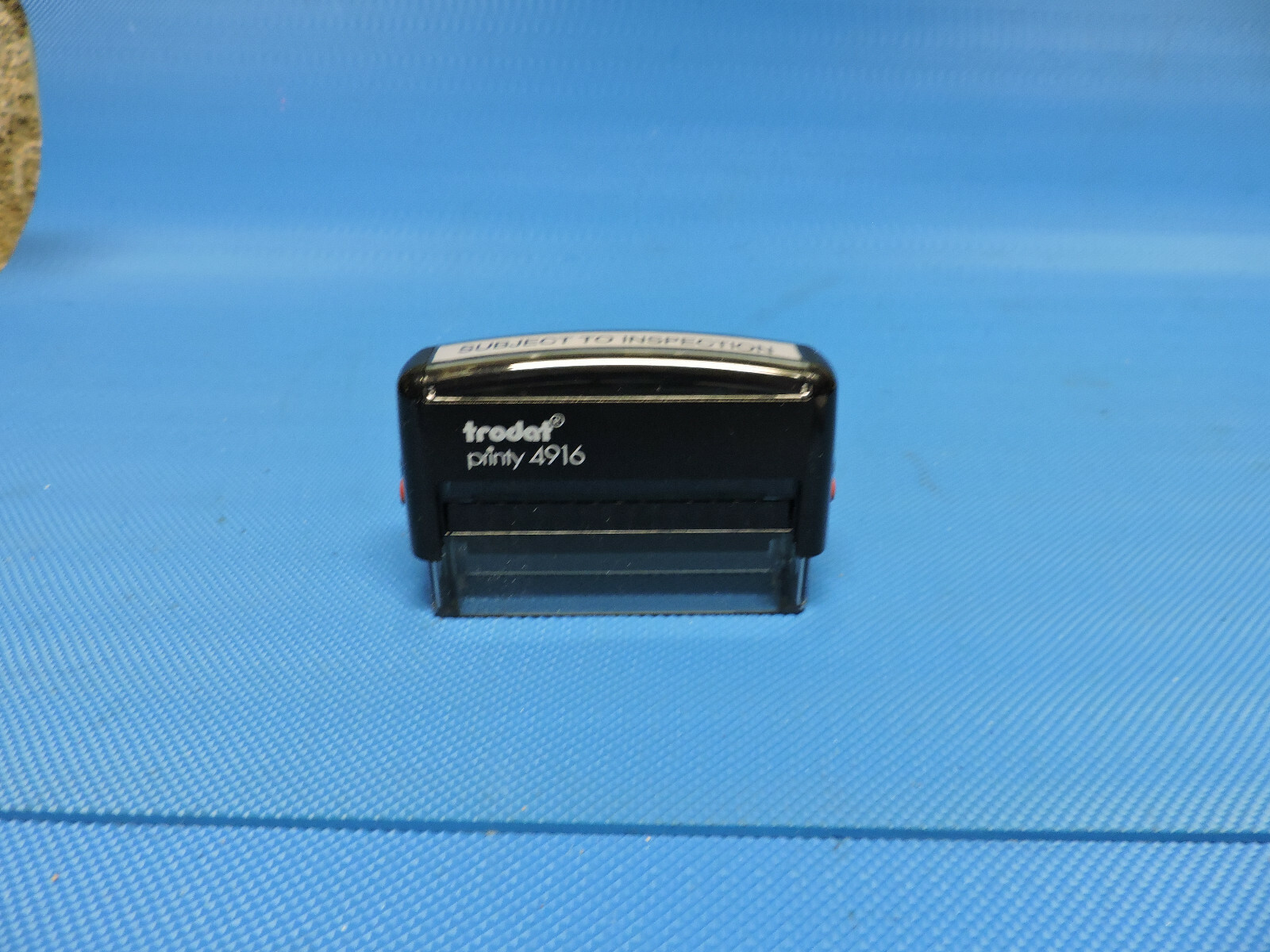 Trodat Professional 5430 Custom Stamp Self-Inking "Subject to Inspection"