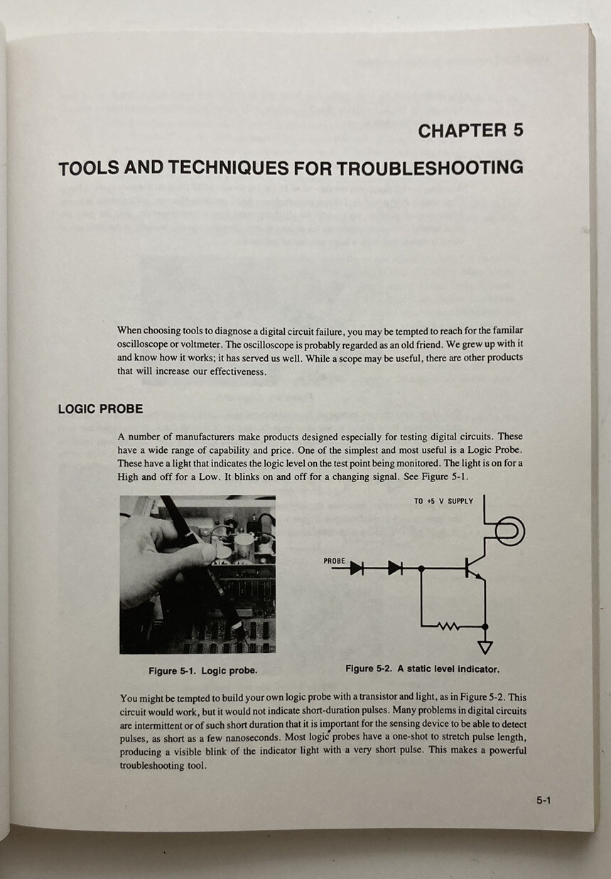 DIGITAL TROUBLESHOOTING - Richard E Gasperini (1976) Vintage Electronic Theory