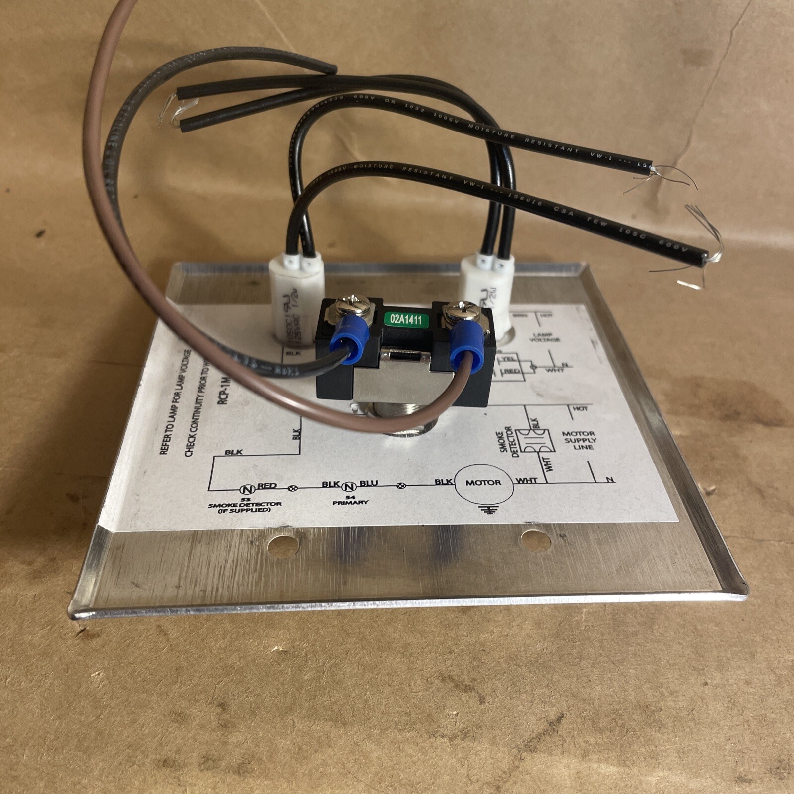 POTTORFF RCP-1 M Remote Fire Control Panel | Momentary (G-3-06)