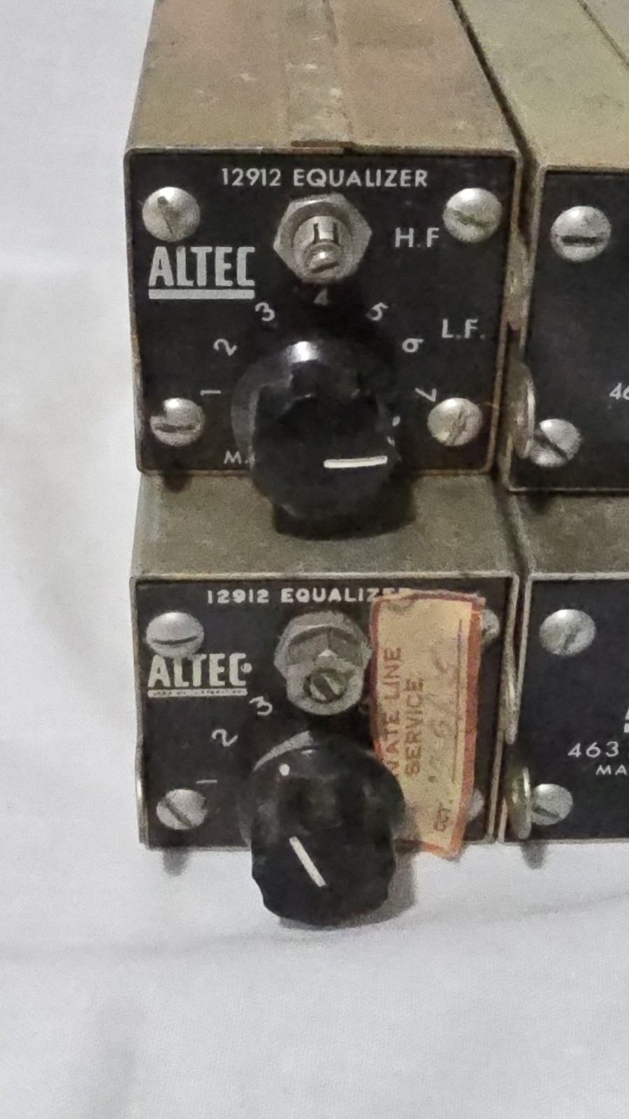 Altec 461A 463A 12912 Equalizer / Power Supply Vintage