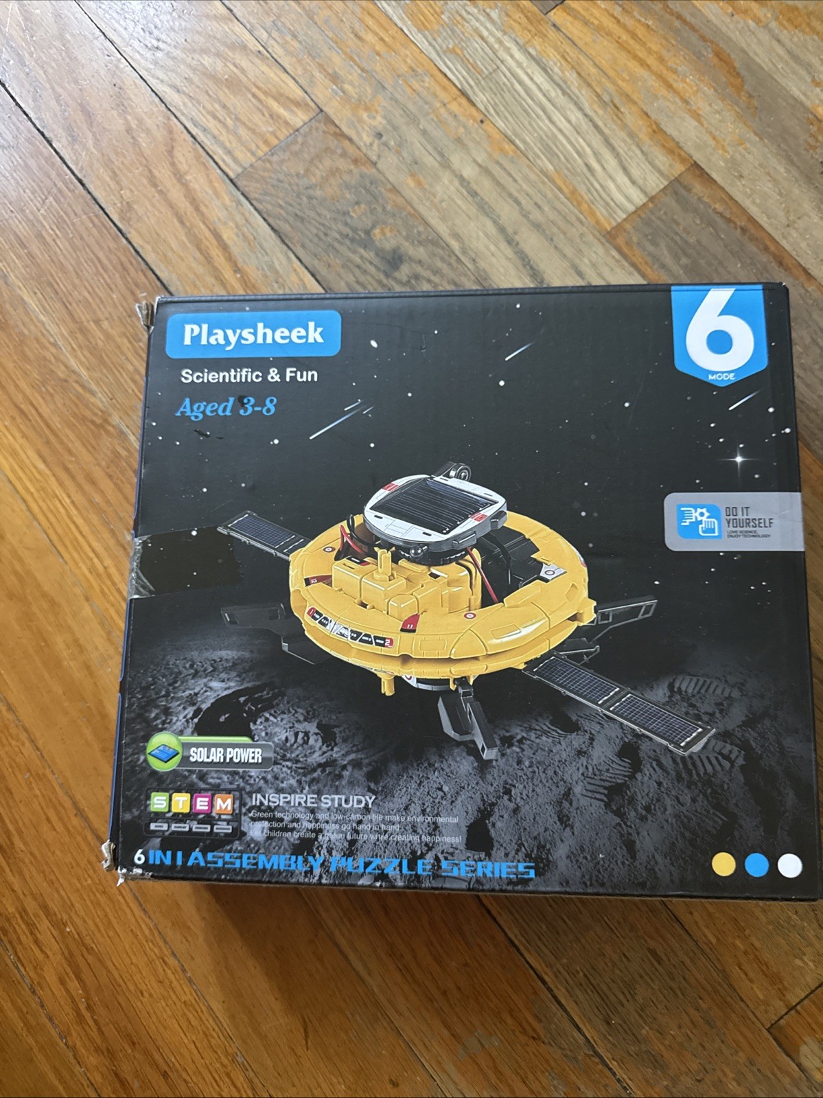 STEM Projects for Kids Ages 8+ / Solar Robot Kit 6-In-1 Space Toys /Educational