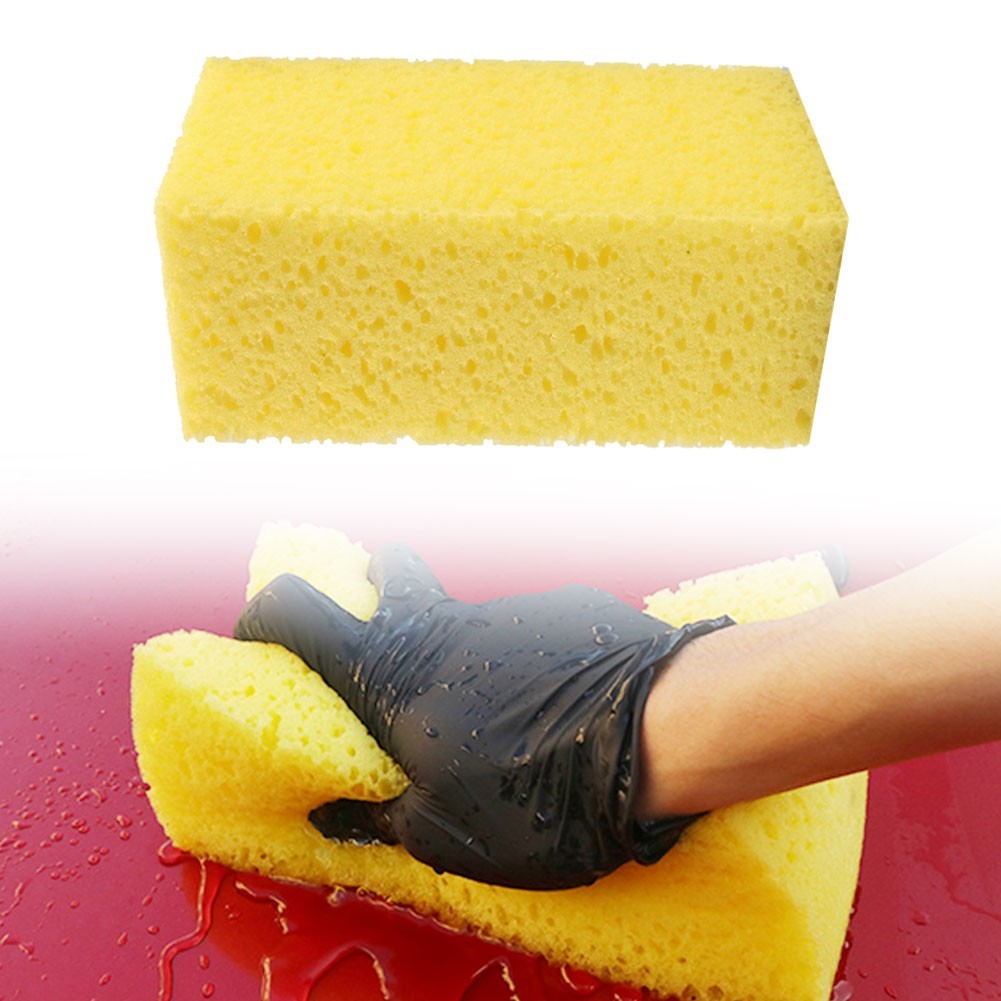 Wash Sponge Waxing Sponge Sponge Wash Waxing Yellow Beauty Block Cleaning