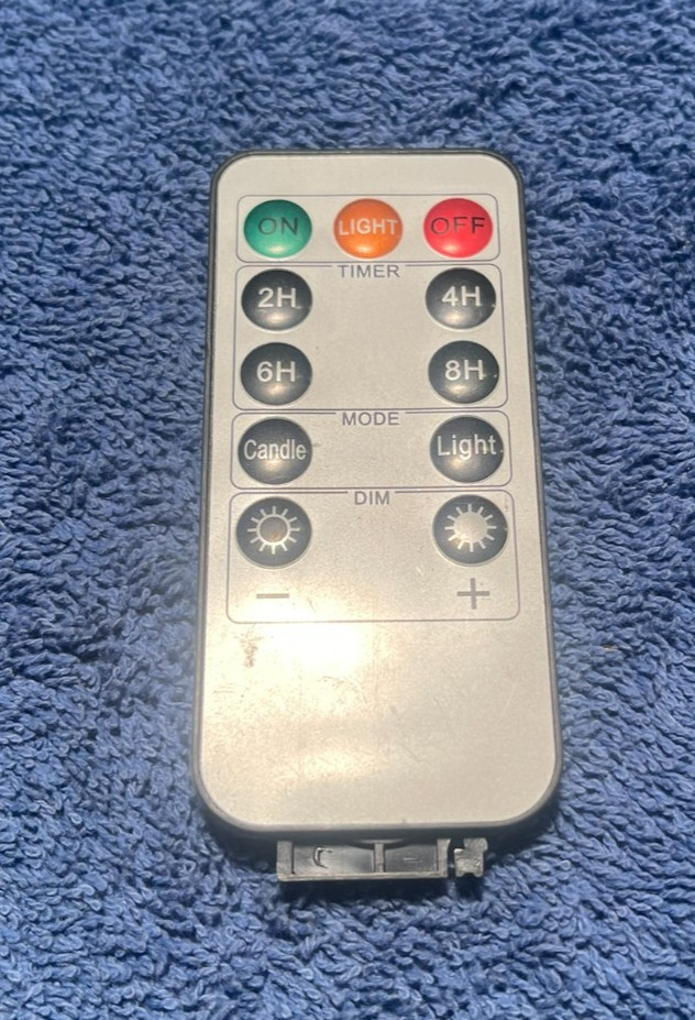 11 Button Remote Control for  Flameless Led Candle Lights