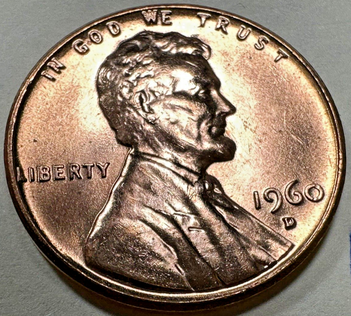 1960-D Lincoln Cent PENNY 1C 3135N