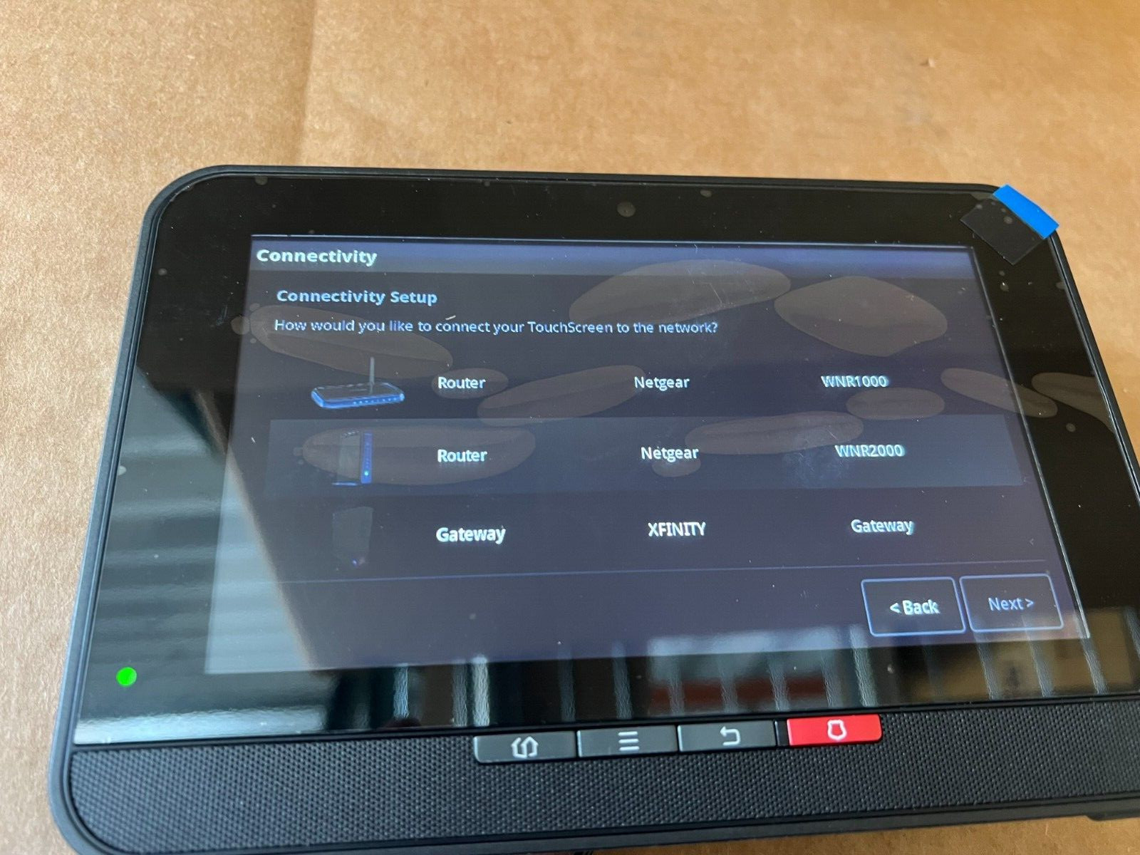 Xfinity TCA203COMG Black Home Security Station or Touchscreen Controller New
