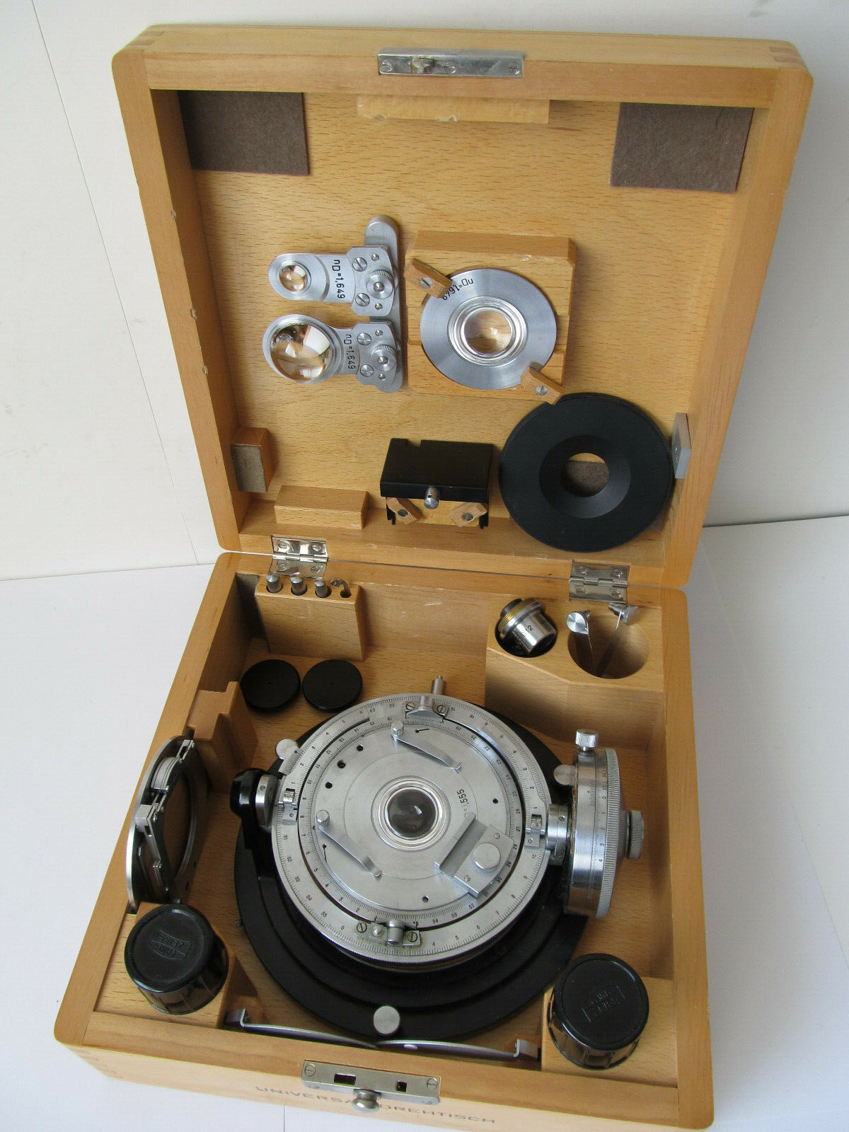 Carl Zeiss Universal Rotating GFL Microscope Stage *****Fedorov