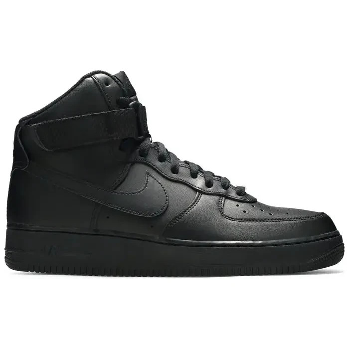 Nike Air Force 1 High Triple Black CW2290-001 Men's New
