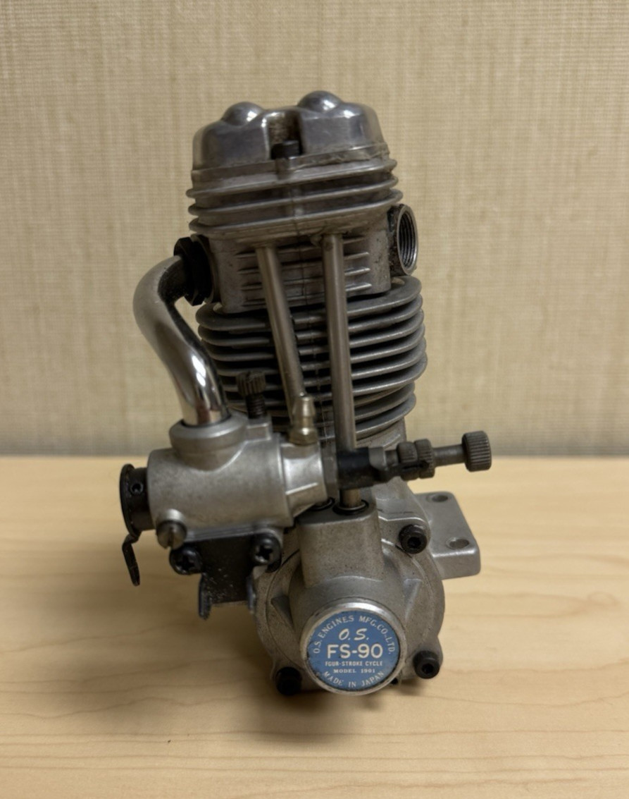 OS Max FS-90 Four Stroke R/C Model Airplane Engine