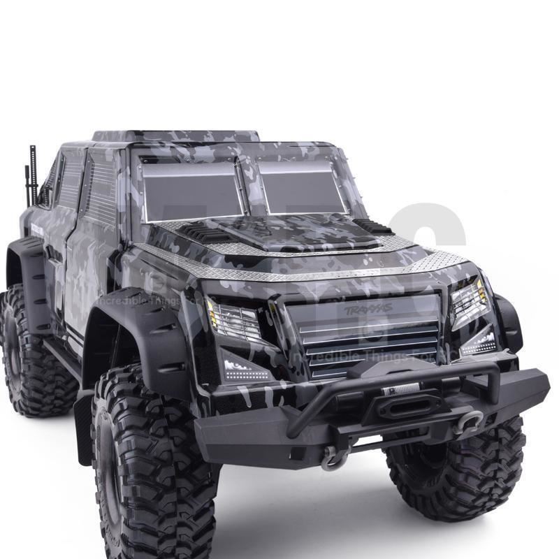 2pcs Air Intake Engine Cover For Trax Trx-4 Tactical Unit 4wd Rc Car