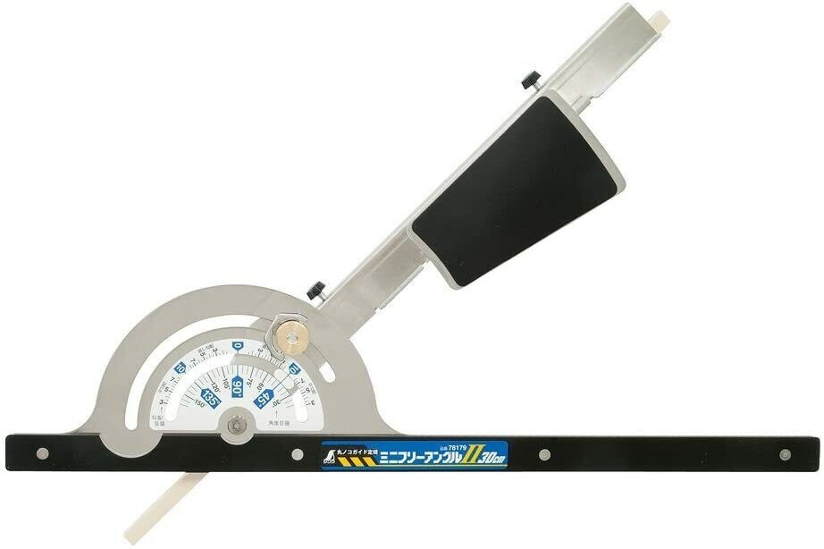 Shinwa Mini Free Angle circular saw guide rail ruler 300mm 78179 New From Japan