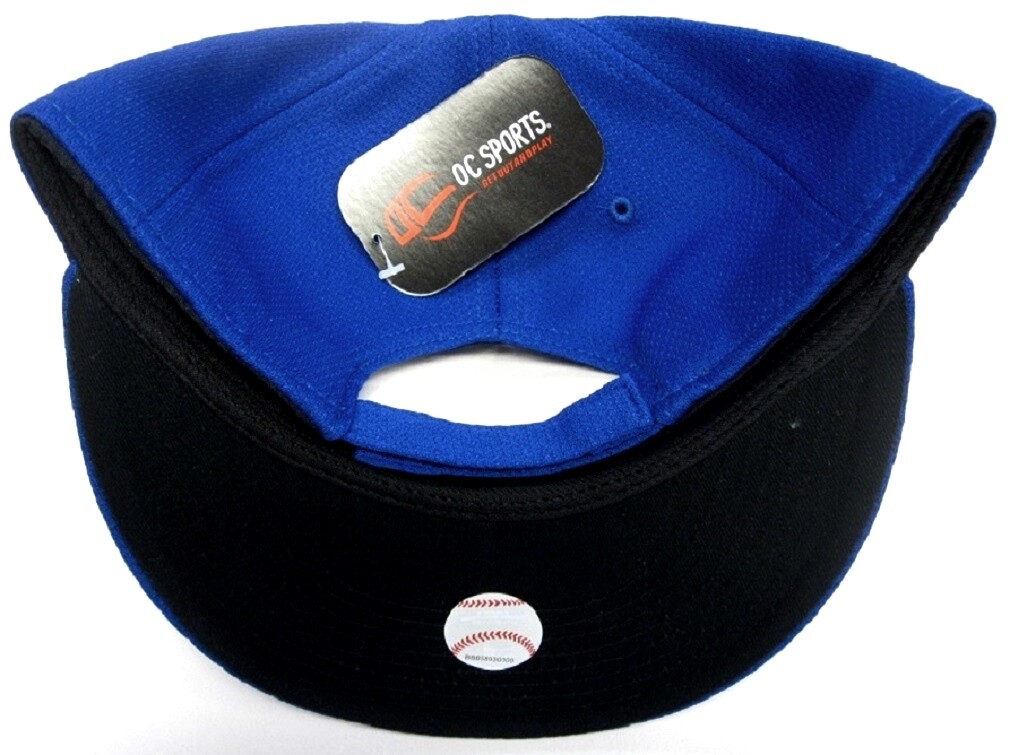 Los Angeles Dodgers MLB OC Sports Q3 Flat Brim Blue Hat Cap Adult Adjustable
