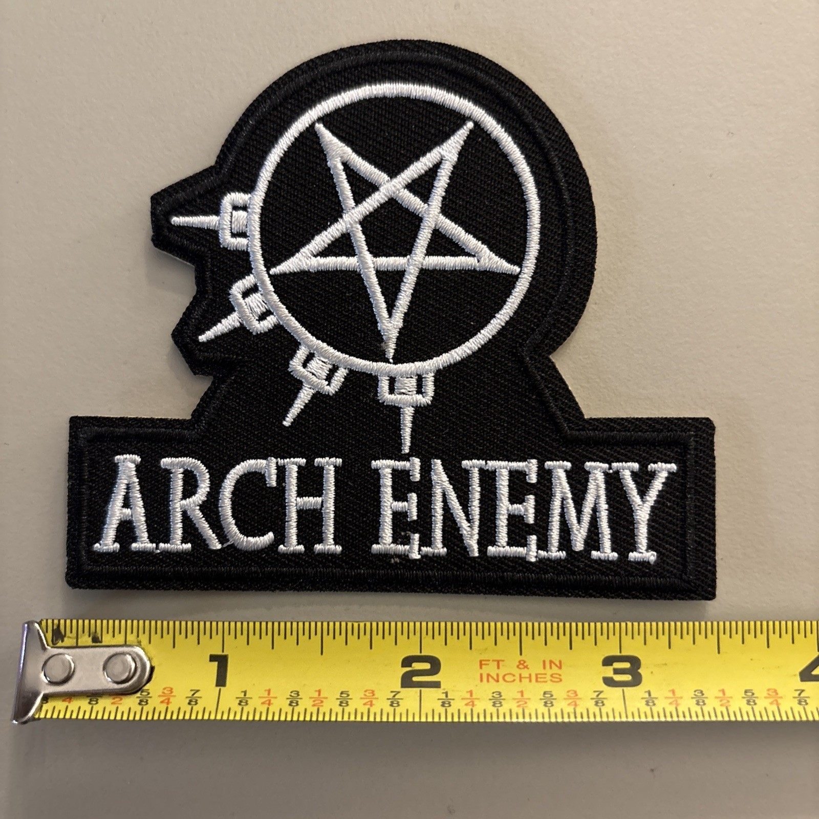 Arch Enemy (Embroidered Iron on patch) Punk/Rock/Metal/ Music/ Art