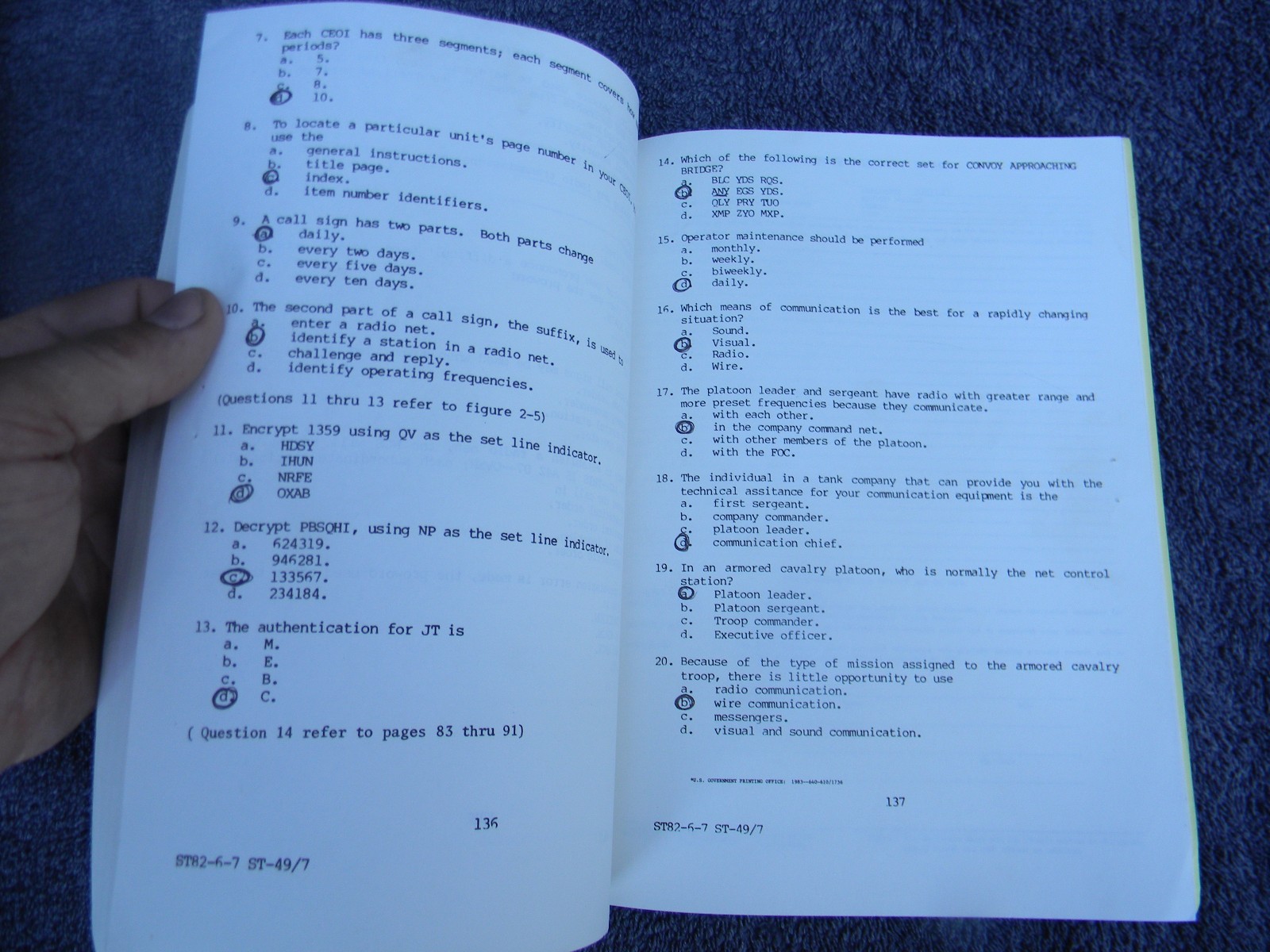 IPD The Army Institute Profess Devel COMMUNICATION PROCEDURES, BASIC ARO121 #239