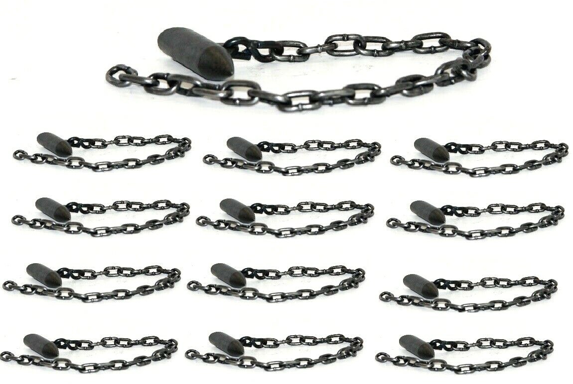 12 MB Original Fox Hollow Chain Stakes Super Stakes Per Dozen Trapping Supplies