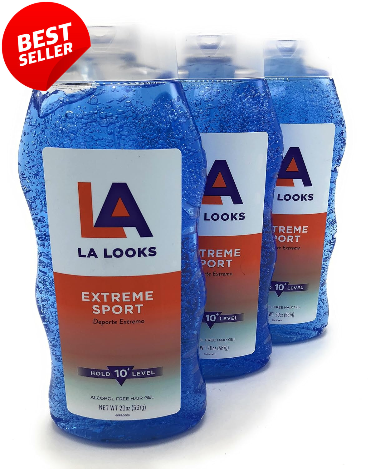Sport Xtreme Hold Gel 20oz Pack of 3 Strong Styling Hair Gel for Men - US