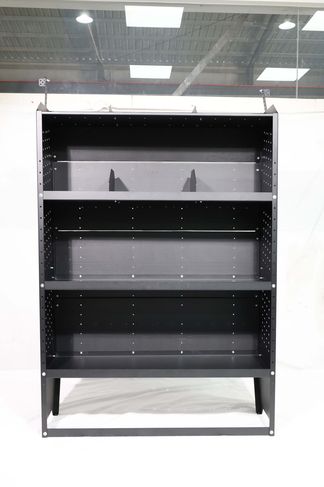 MELIPRON 42''W x 60''H x 13''D Mid/High Roof Steel Cargo Van Shelves Storage