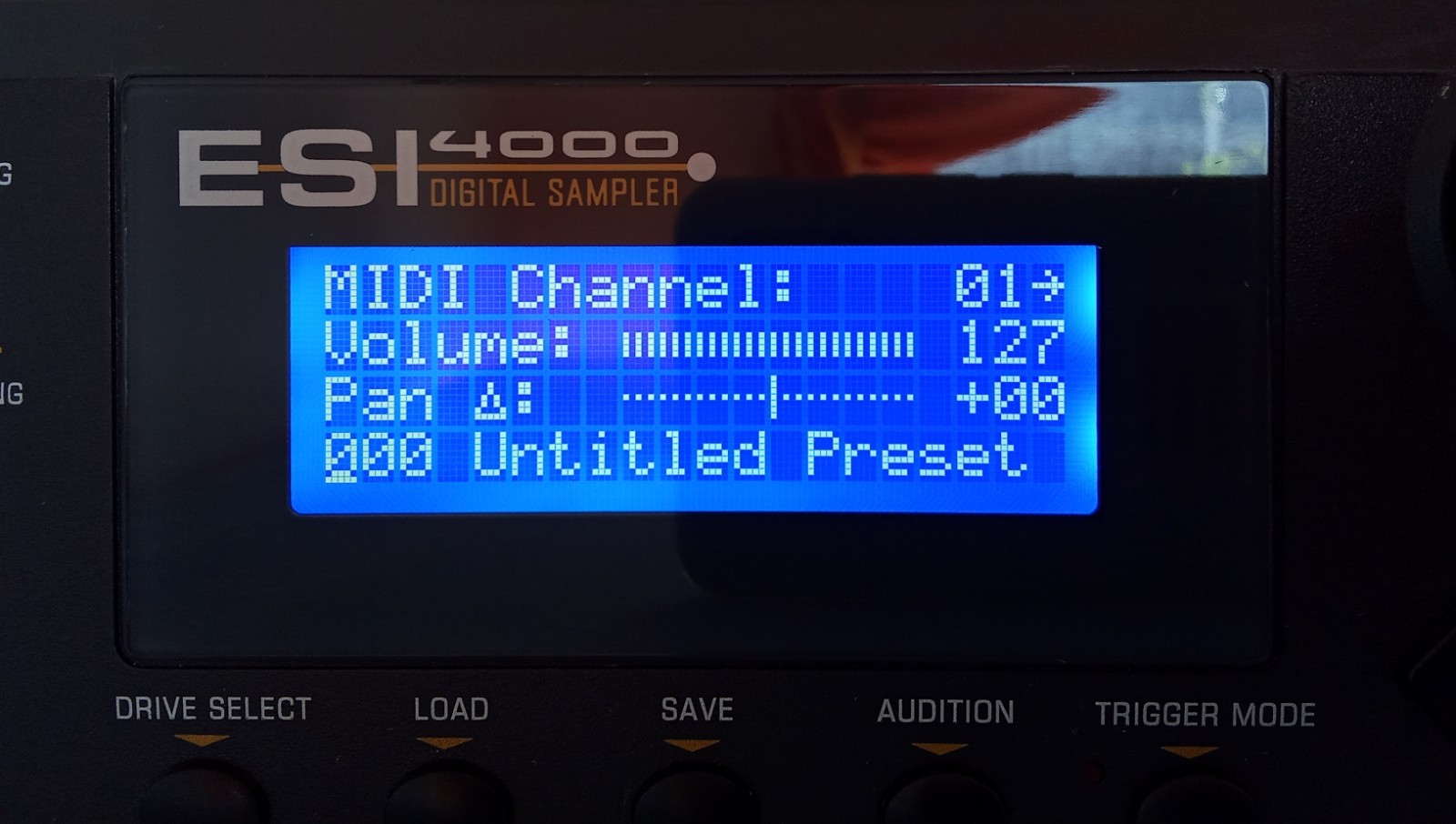 New lcd display for Emu Esi 2000 / Esi 4000