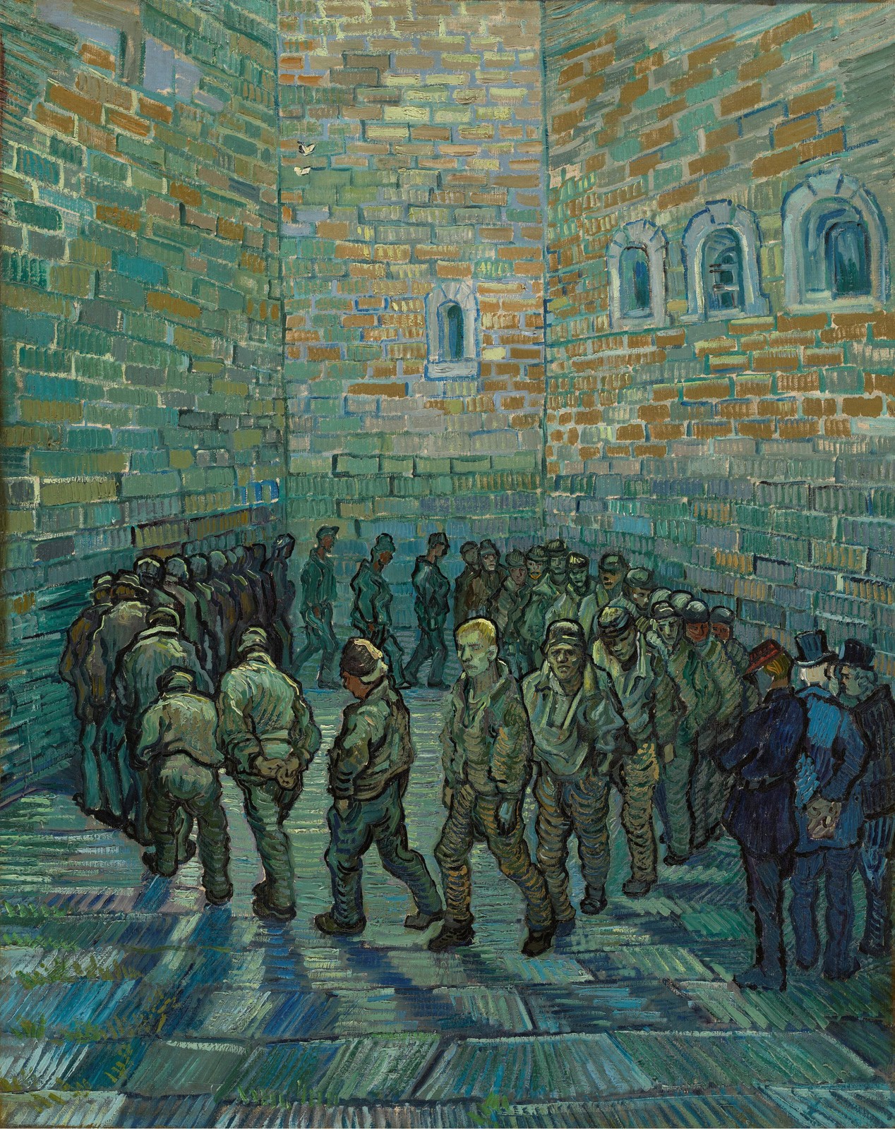 VINCENT VAN GOGH Prisoners Exercising FINE ART PRINT Archival Paper Wall Decor