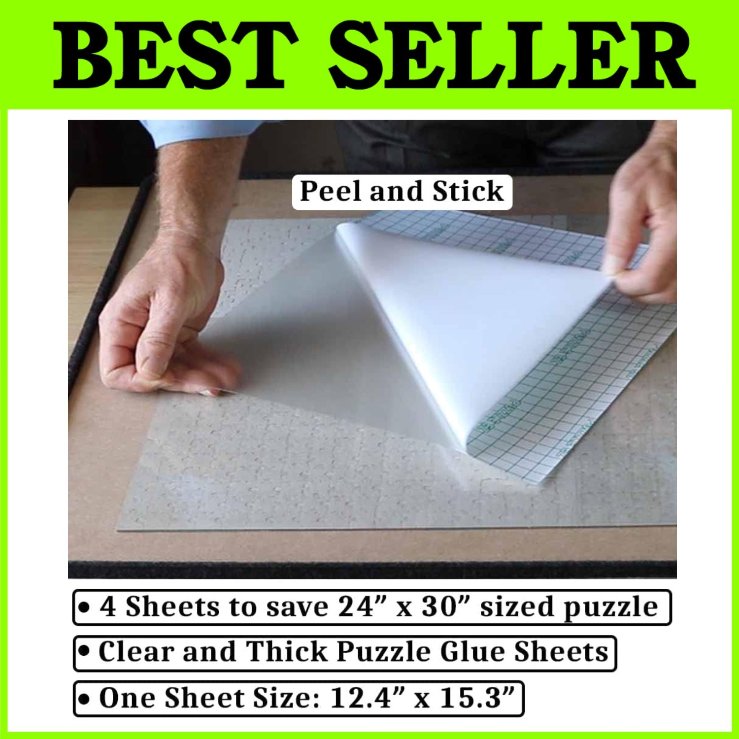 Puzzle Saver Sheets x20 - Preserve 5 Sets of 1000 Pc Puzzles