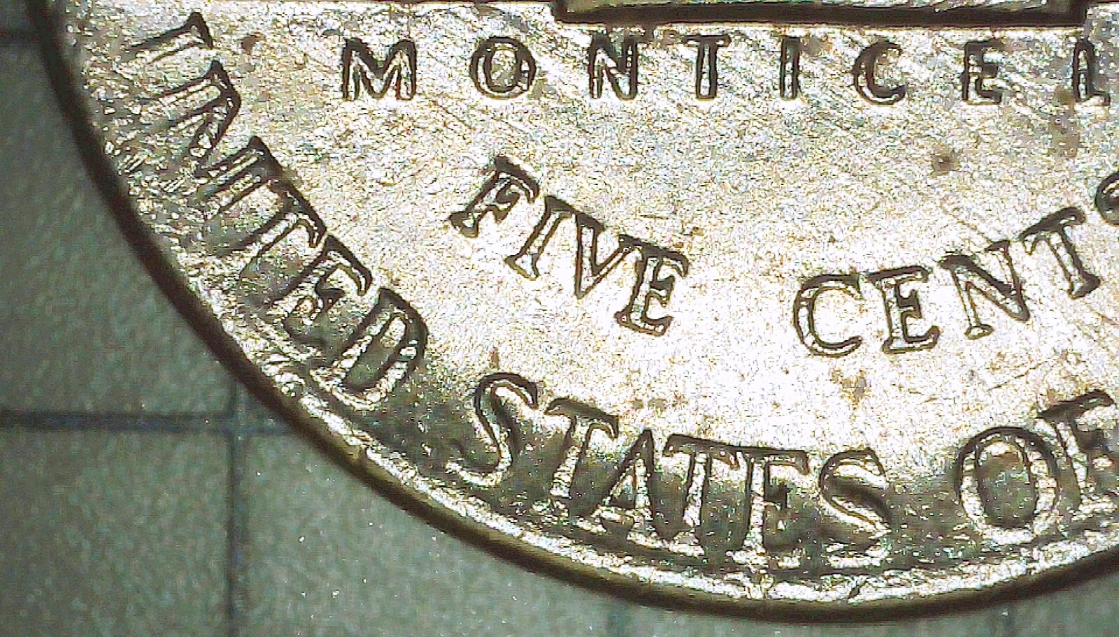 1994-P Jefferson Nickel DDR DDO Errors VF Missing FS