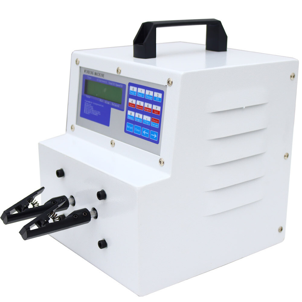 110V Double Station Automatic High Speed Wire Twister Stranding Winding Machine