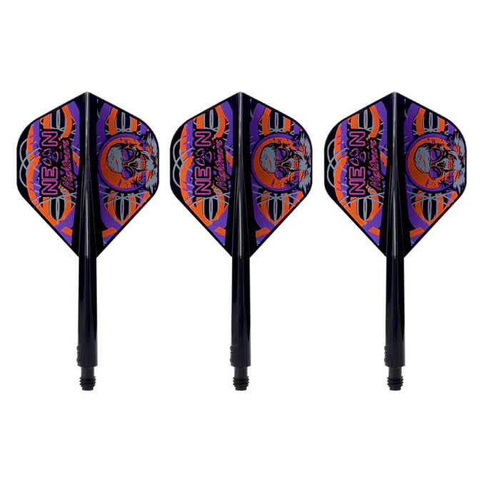 CONDOR NEON NIGHTMARE STANDARD SHAPE AXE HEVY DUTY FLIGHT LONG 33.5M SHIPS FREE