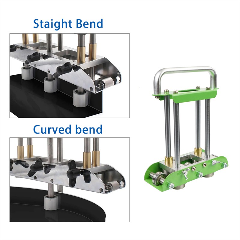 Hand Sheet Metal Edge Roller Bender Roofing Tool & Snip for Making Folding Edges