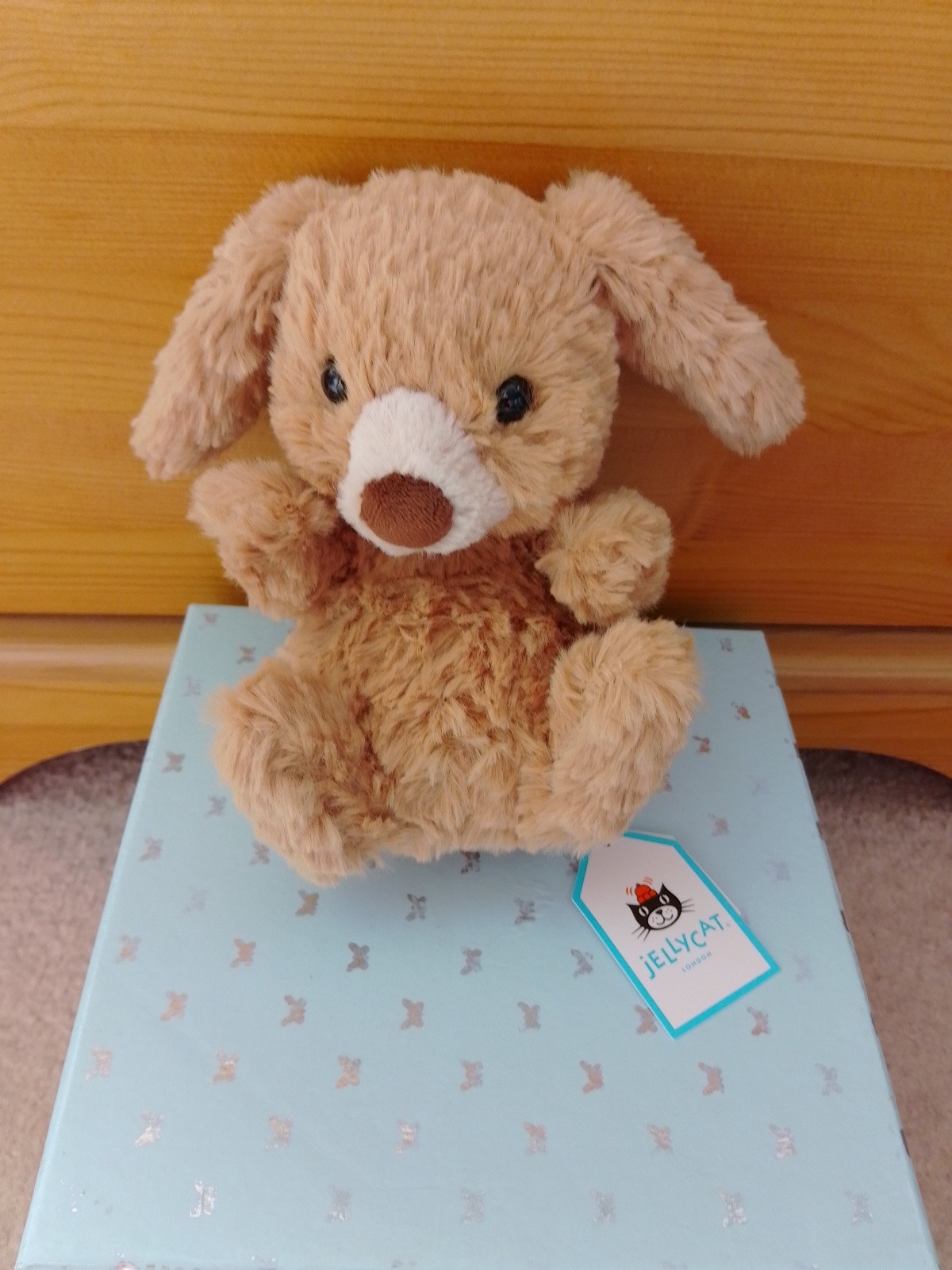 Jellycat. Yummy Puppy. Brown Dog. Brand New With Tags.