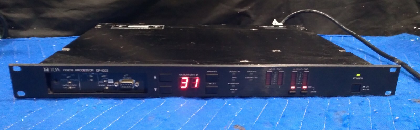 TOA ELECTRONICS DP-202 DIGITAL SIGNAL PROCESSOR-TESTED-W/MANUAL-MSRP $2K #1 OF 8