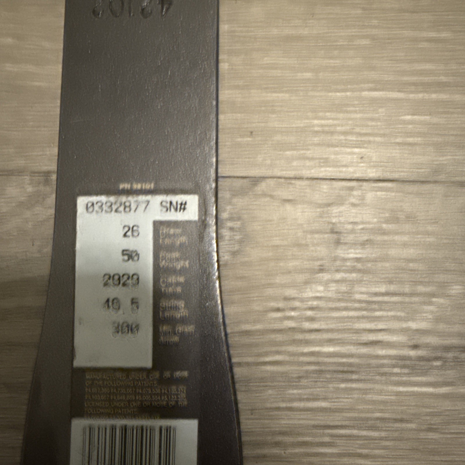 PSE XSR 500 50lb Limbs