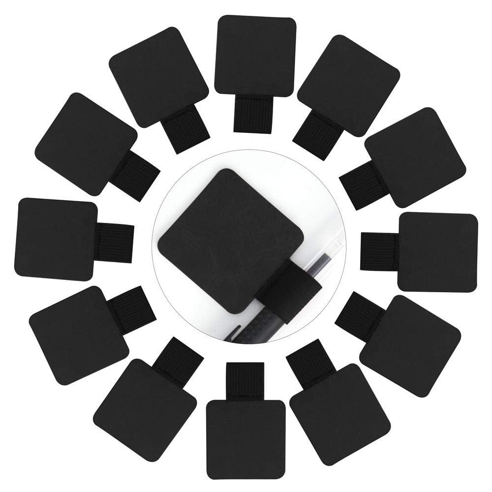 12 Pack Notebook Pen Loop Holder Self-Adhesive Pen Holder Pencil Holders Elastic