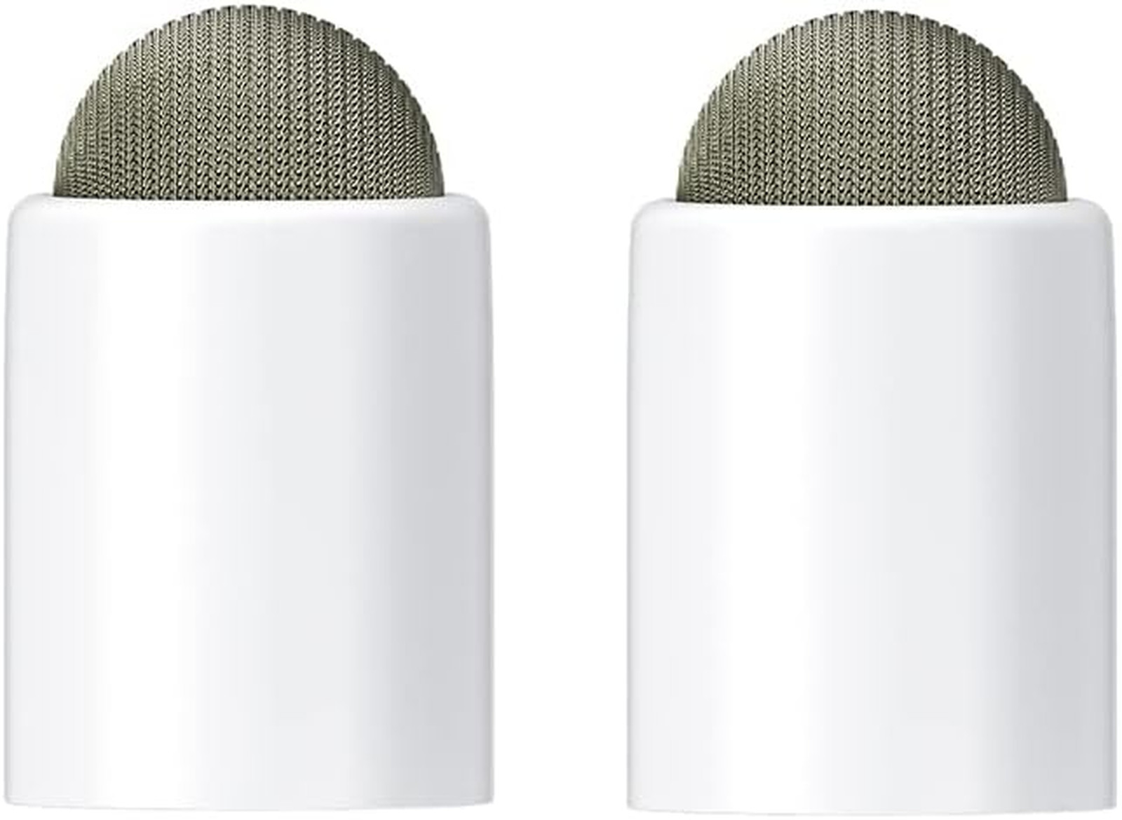 Stylus Pen Cap White 2 Pack for Touchscreens Smartphone Tablet Replacement