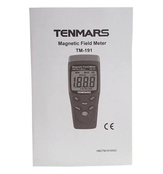 TM 191 Magnetic Field Meter with Blue EVA Carrying Case