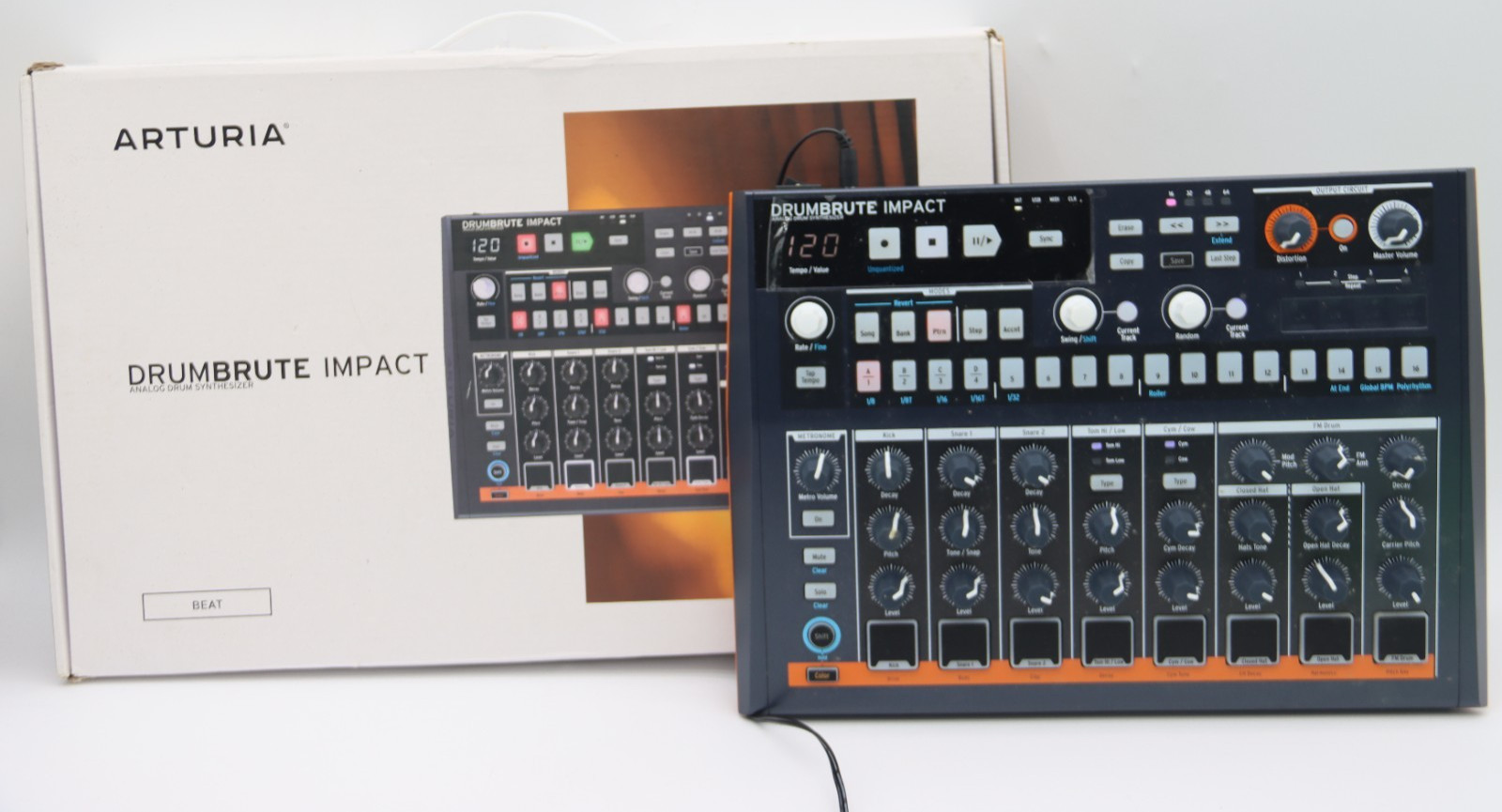 Arturia DrumBrute Impact Analog Drum Machine