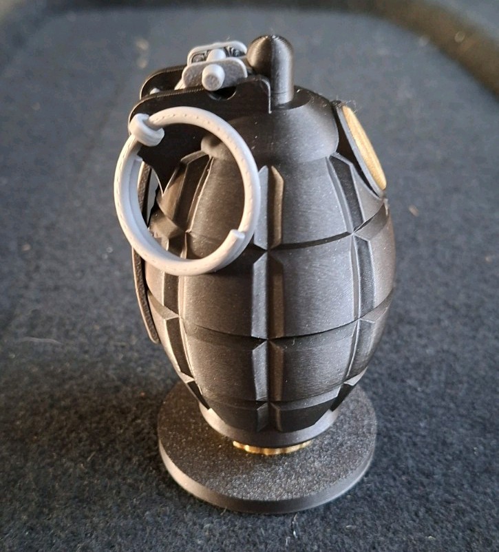 Lee Enfield World War 2 3D Printed SMLE Grenade & Launcher Mills Boml no 36