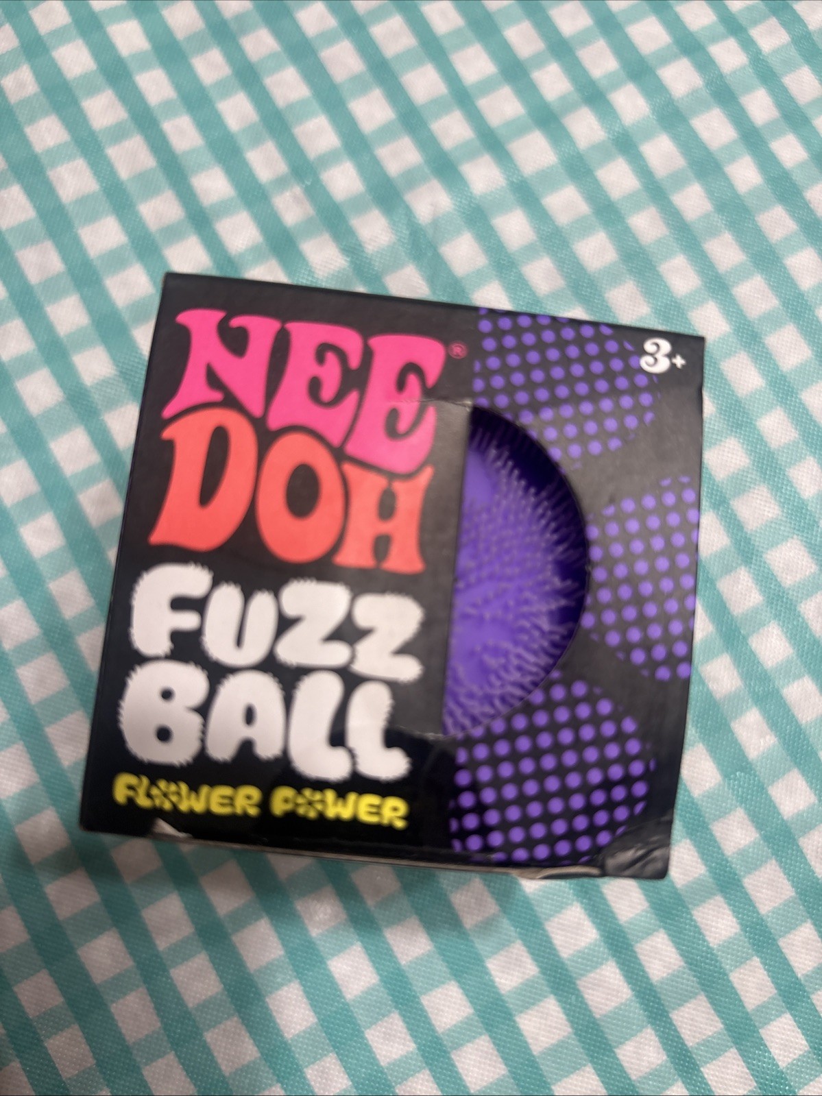 Needoh Fuzz Ball Flower Power