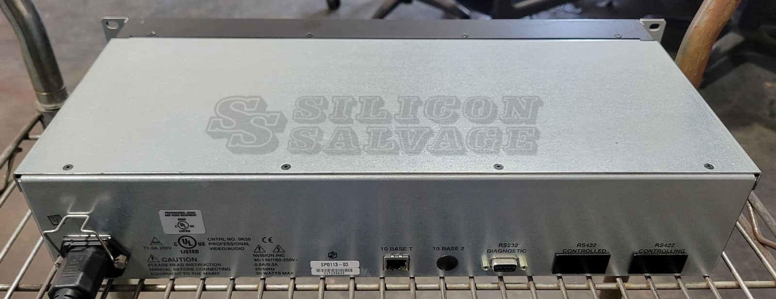 Miranda Technologies NV9601 Control Panel