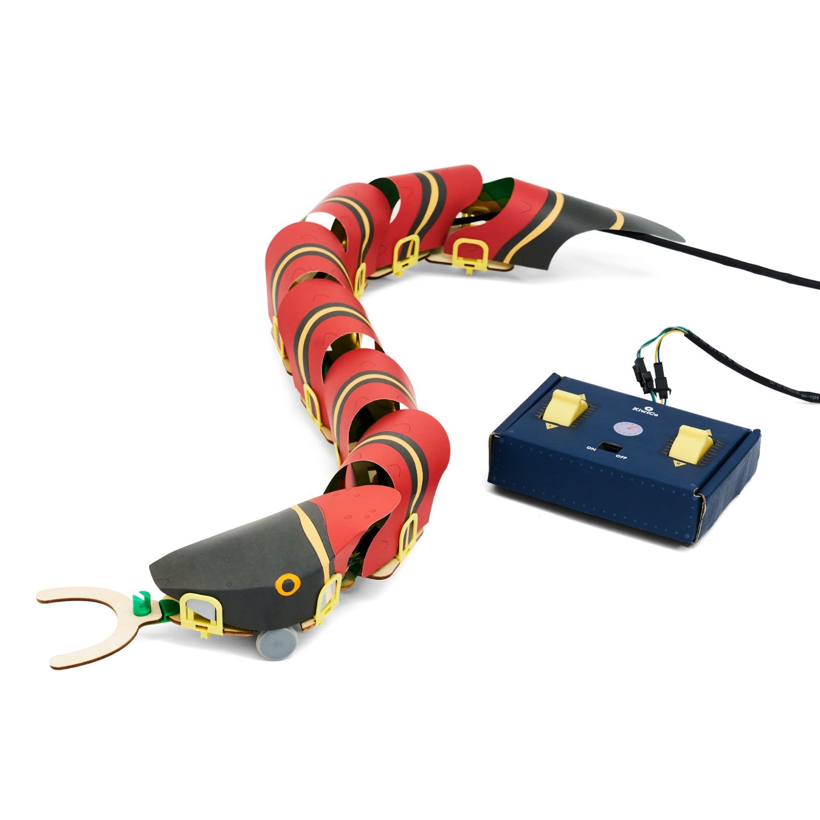 Remote Controlled Snake Robot | DIY Robotics Engineering Building Kit | Science