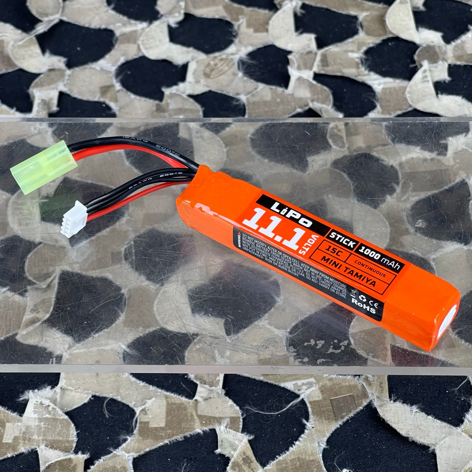 NEW HK Army Hostile Energy 11.1V 1000mAh 15C Stick LiPO Airsoft Battery