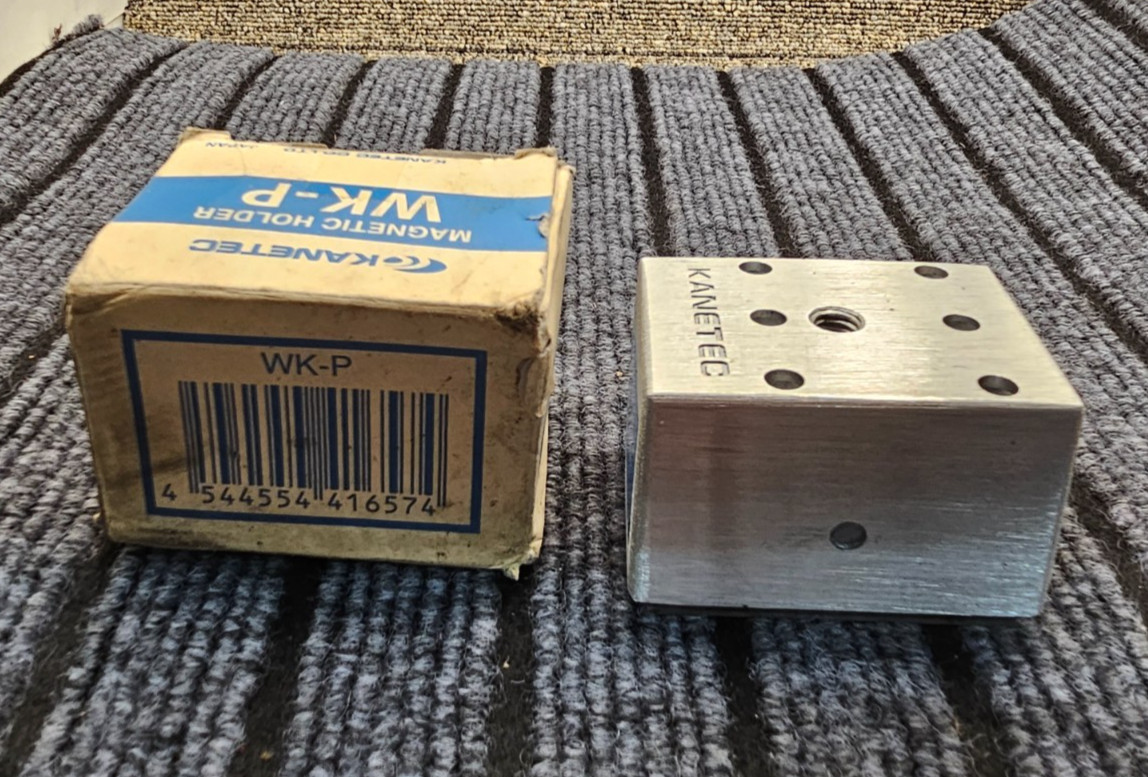 KANETEC WK-P Powerful Magnetic Holder, 1000N (100kgf), 60°C Heat Resistance