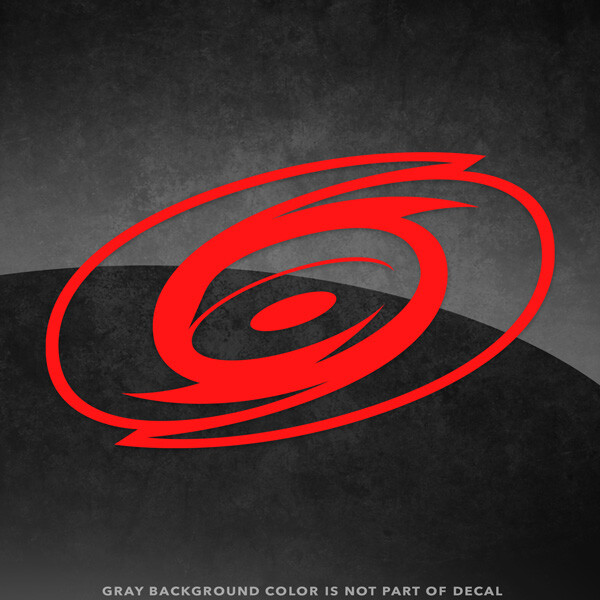 Carolina Hurricanes NHL Vinyl Decal Sticker - 4" and Larger - 30+ Color Options
