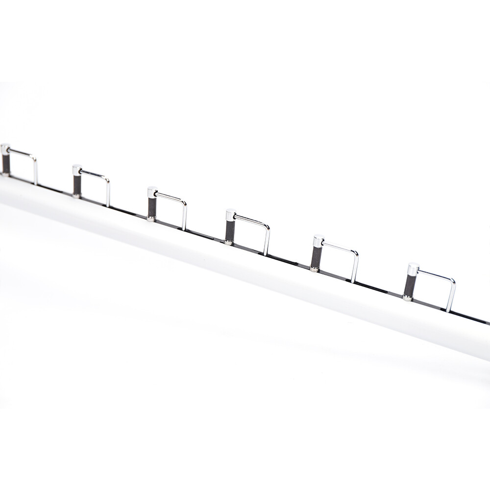 8PCS Eyeglasses Storage Rack Hold 12 Frames Optical Frames Display Rod w/ Lock