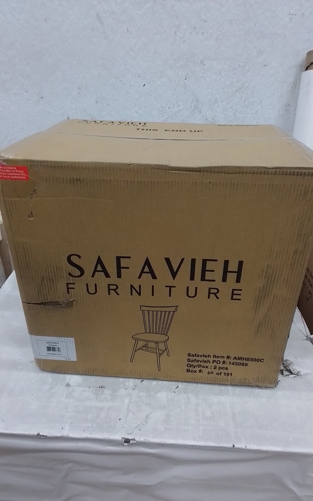 Safavieh PARKER SPINDEL SIDE CHAIR, Reduced Price 2172731560 AMH8500C
