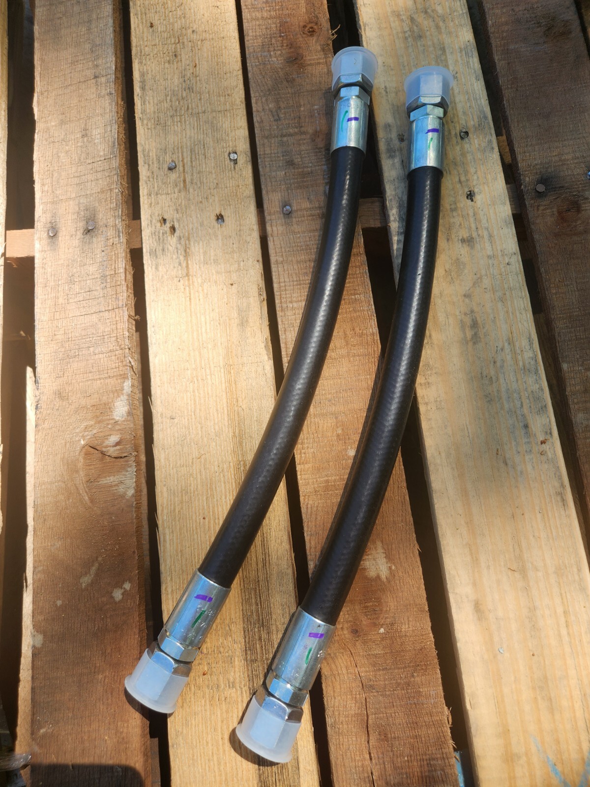 2 Case IH New Holland  Hydraulic Hose 91710636 skidsteer loader, track loader