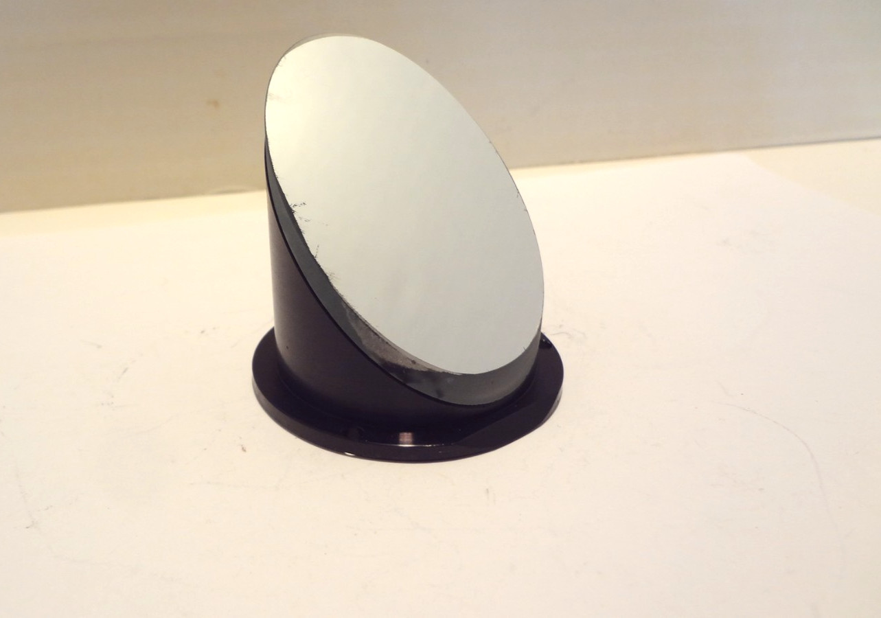 LARGE OPTICAL REFLECTIVE MIRROR ASSEMBLY MICROSCOPE  MULTI USE **NICE***