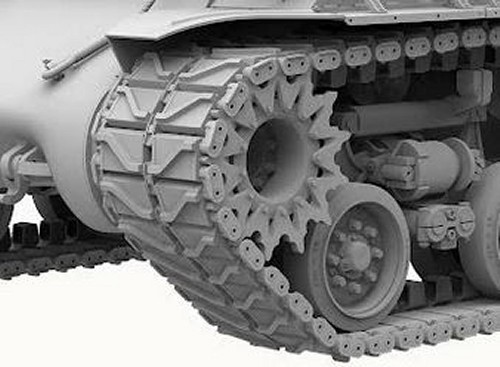 Andy's Hobby 1/16 M4A3E8 LATE WWII/Korean War Sherman "Easy Eight" Kit #AHHQ004