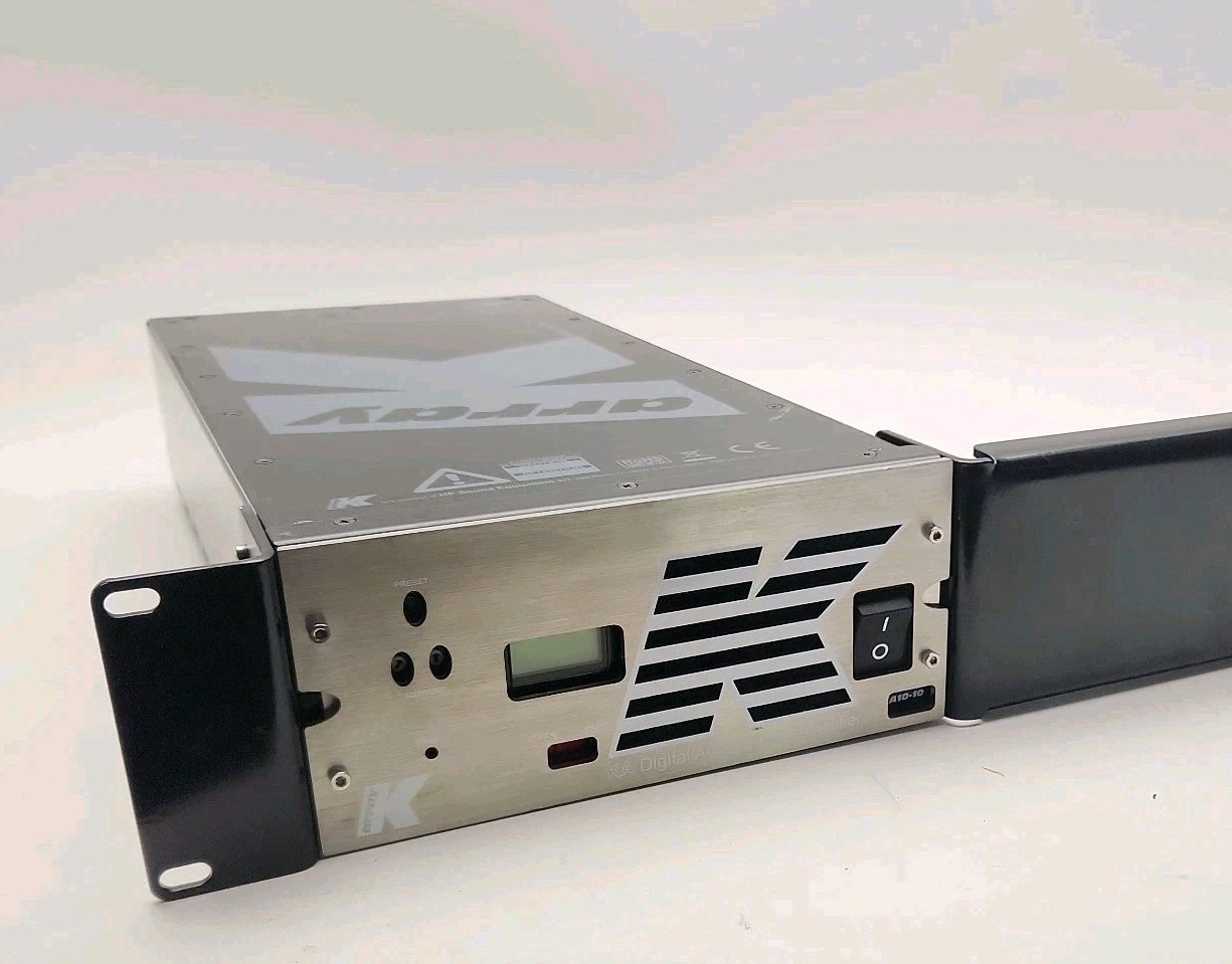 K-Array KA10 Class D Digital Audio Power Amplifier with Onboard DSP Rack Mount
