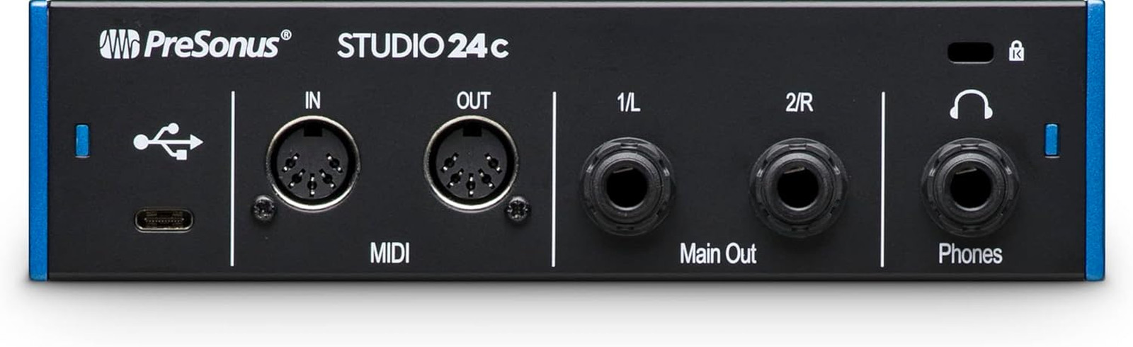 Studio 24C 2X2, 192 Khz, USB Audio Interface with Studio One DAW Recording Softw
